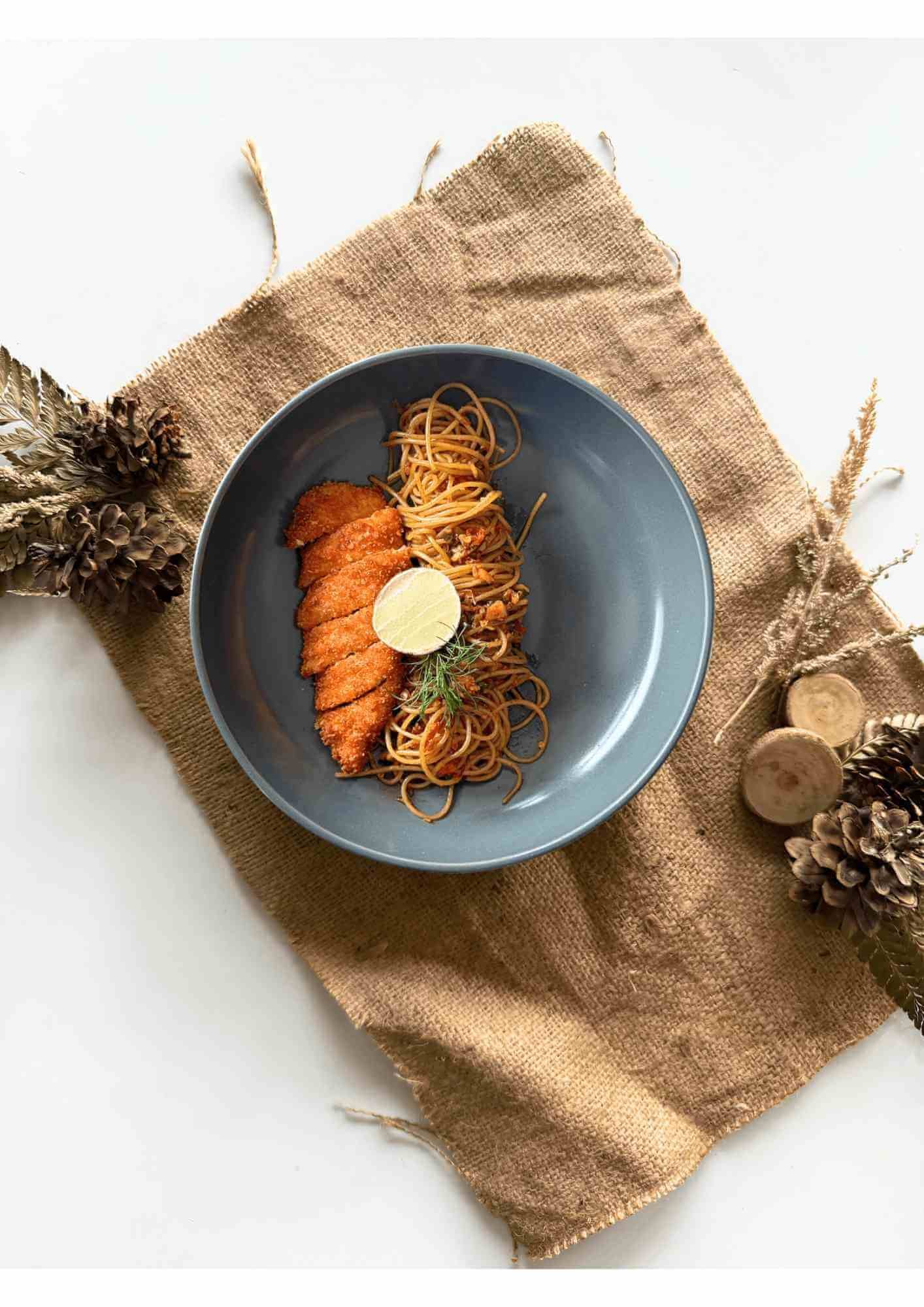 Sphagetti Olio Fish Sambal Matah